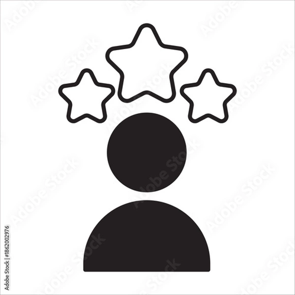 Fototapeta Expert icon outline vector