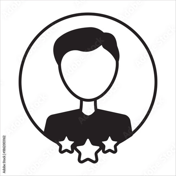 Fototapeta Expert icon outline vector