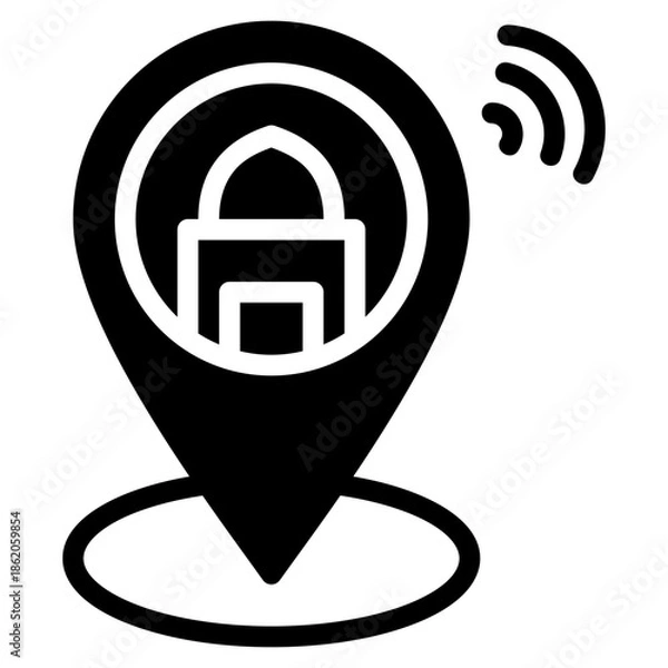 Fototapeta Location Icon