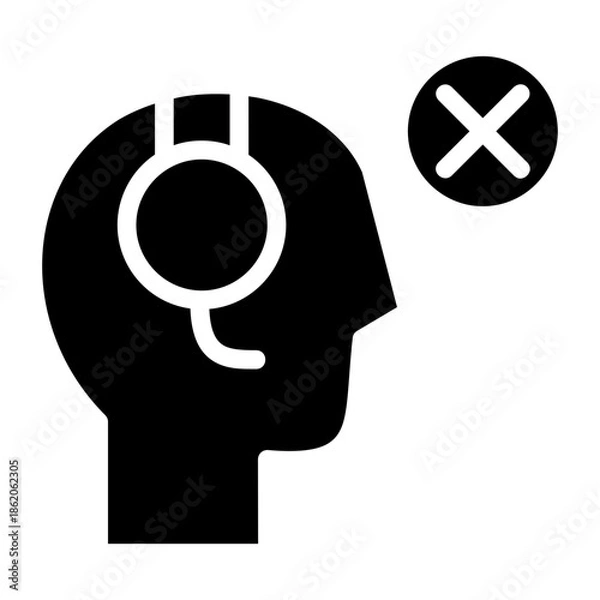 Fototapeta No Sing Icon