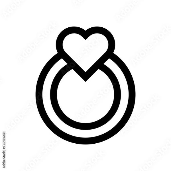 Fototapeta Circle Ring Icon