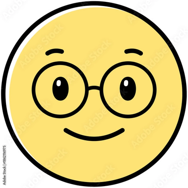 Obraz 안경 이모티콘