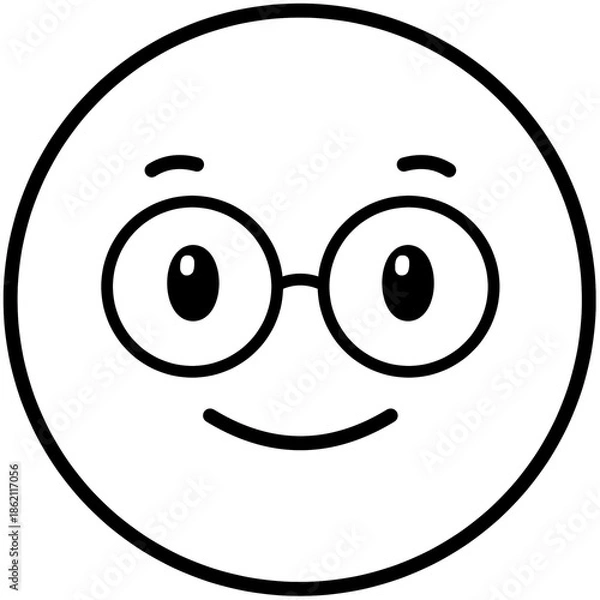 Obraz 안경 이모티콘