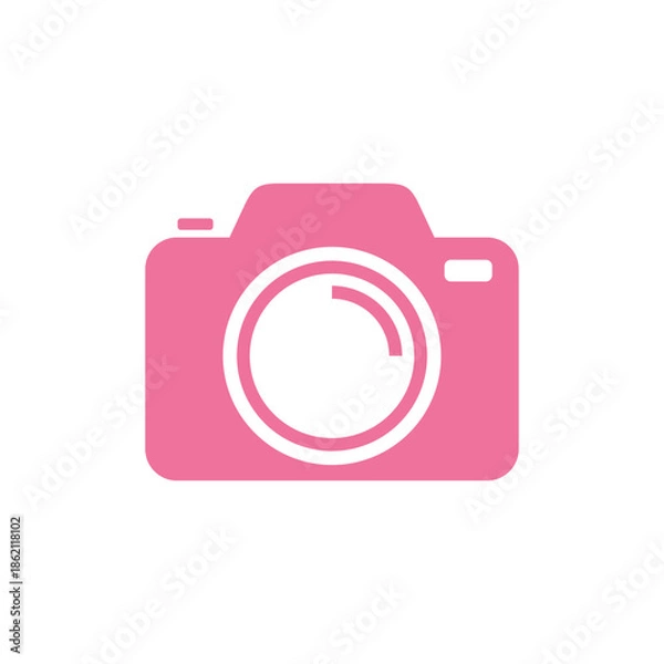 Obraz Camera Trendy Icon Vector Template Illustration Logo Design