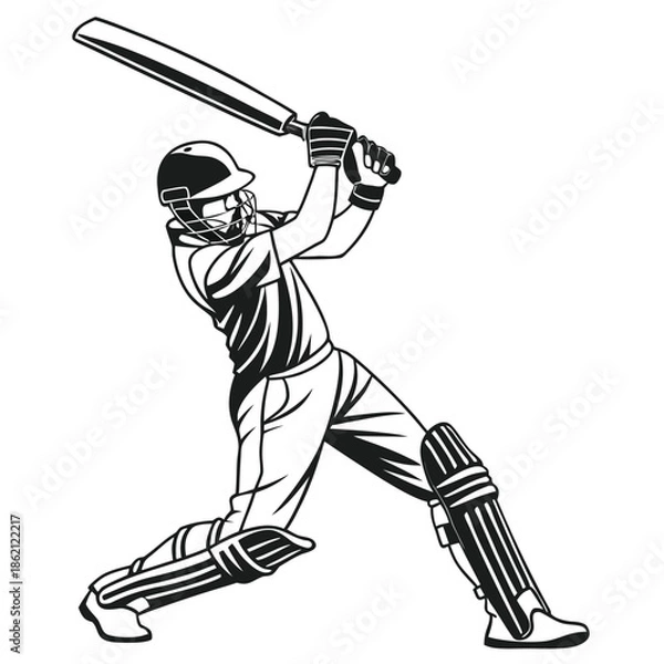 Fototapeta baseball player vector