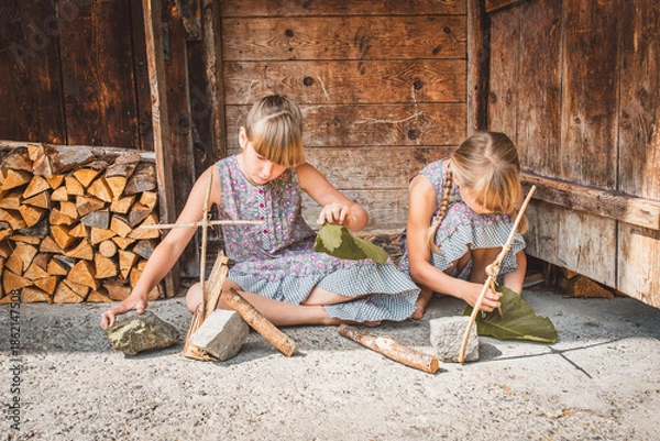 Obraz Spielende Kinder