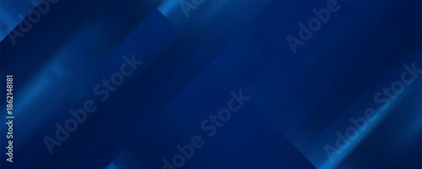 Fototapeta Abstract blue background poster with dynamic. technology network Vector illustration.