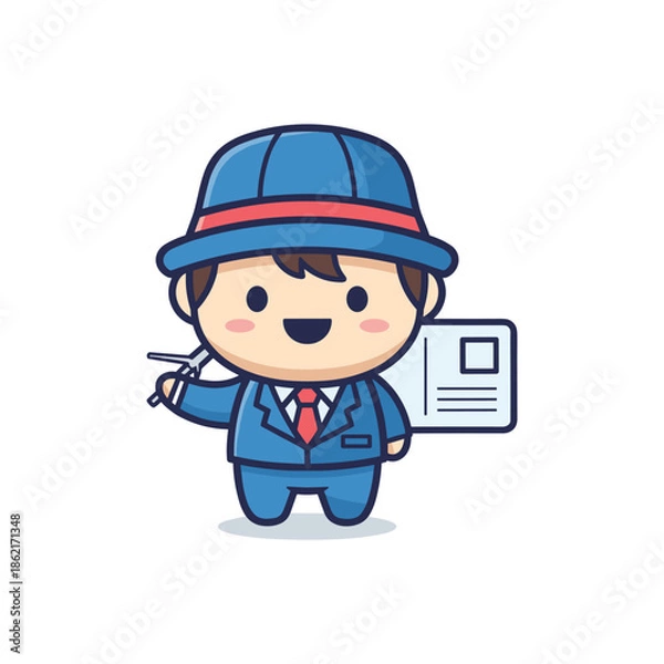 Obraz Expert Vector Illustration SEO Specialist