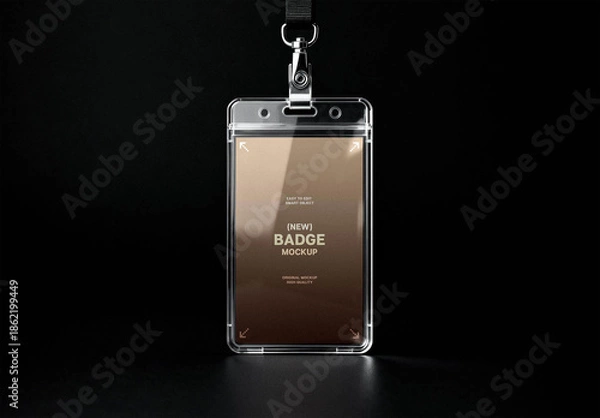 Obraz Badge Mockup