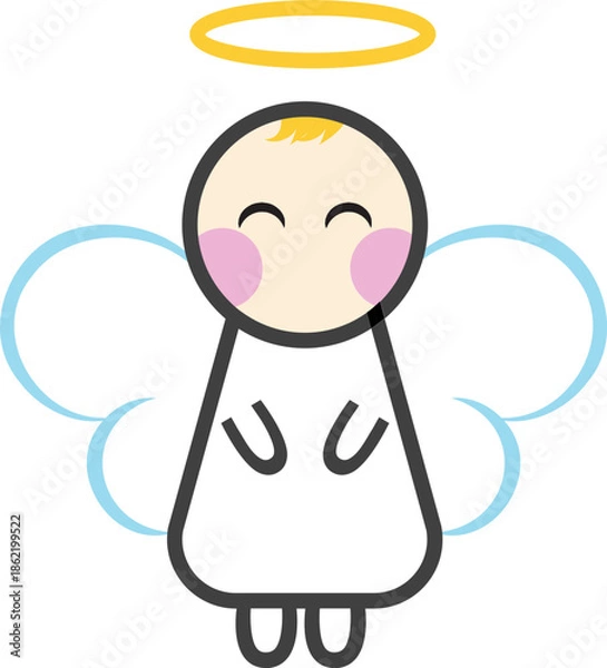 Obraz 귀여운 아기 천사