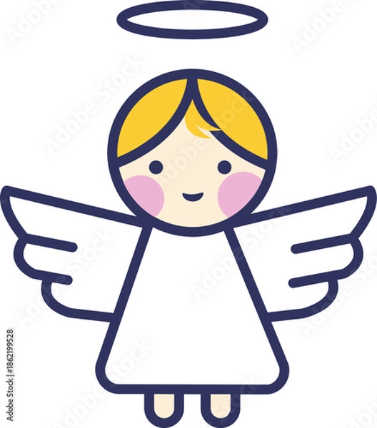 Obraz 귀여운 아기 천사