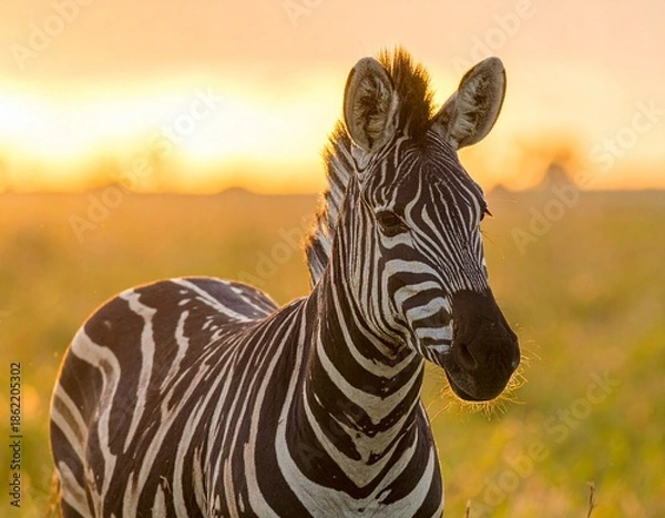 Obraz zebra in the wild