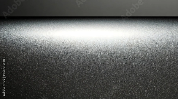 Fototapeta Textured Dark Gray Surface with Subtle Lighting Gradient