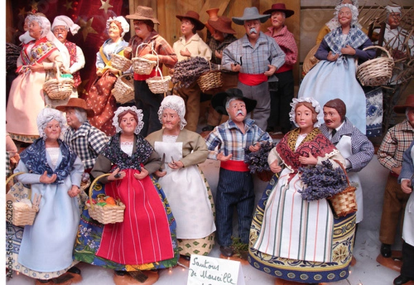 Obraz santons de marseille