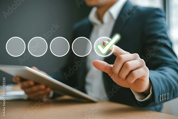 Obraz Selecting the perfect option