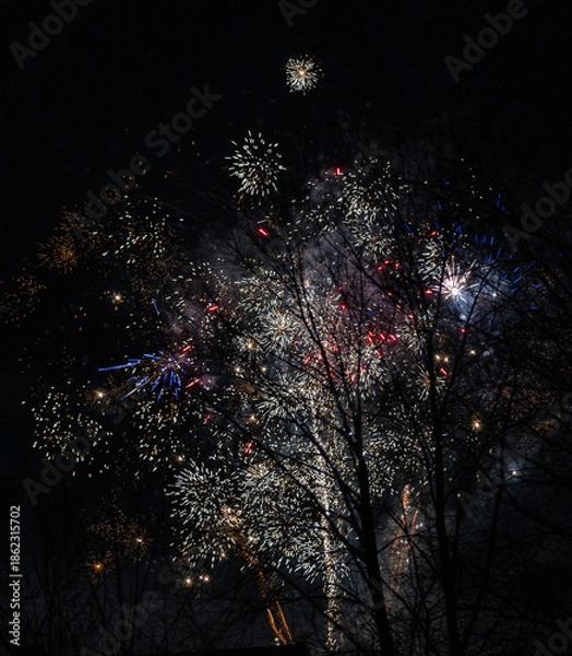 Fototapeta Feuerwerk