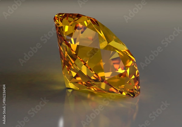 Obraz Yellow diamond