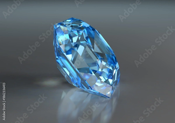 Obraz The blue diamond