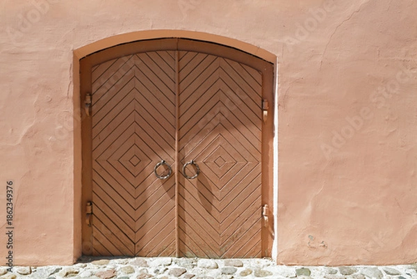 Obraz Wooden door