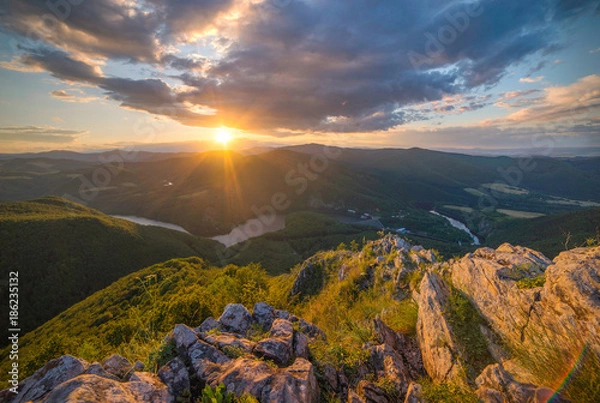 Fototapeta Sivec sunset