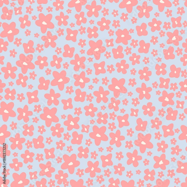 Obraz vector seamless pattern with flowers