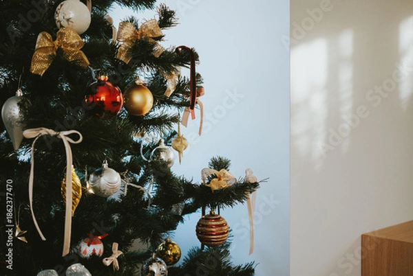 Obraz christmas tree decorations