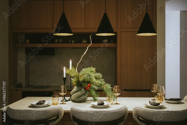 Obraz dining room table