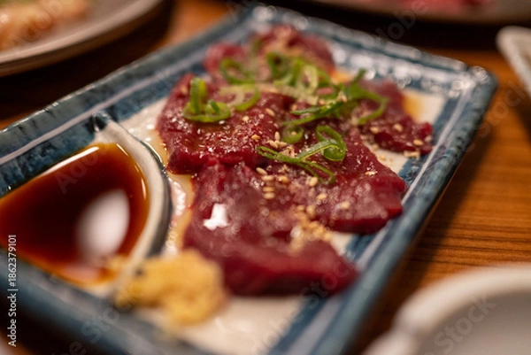 Obraz 日本の愛知県名古屋市で食べたとても美味しい焼肉