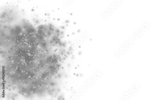 Obraz Gray Dust Explosion Effect