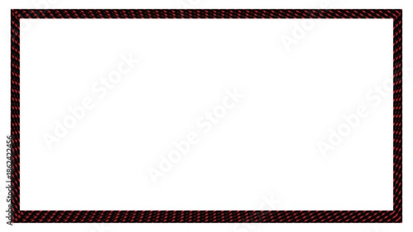 Obraz Stream overlay webcam border panel template