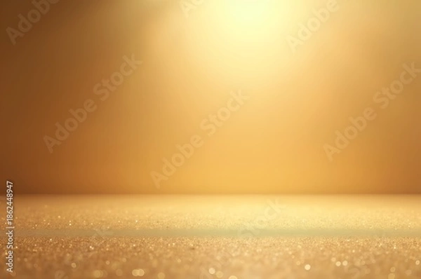 Obraz Golden Light Reflection on Surface