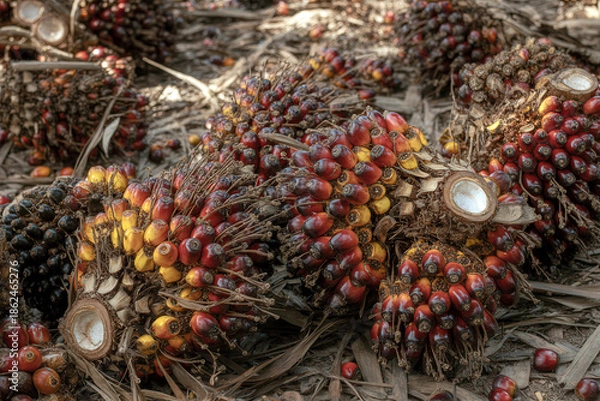 Obraz Palm Oil Tree Fruit