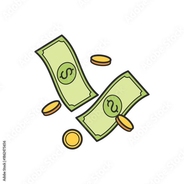 Obraz Money Illustration