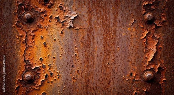 Obraz a rusty iron texture for 3d project needs