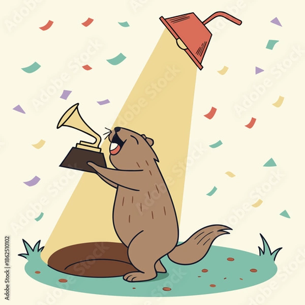 Obraz birthday party invitation