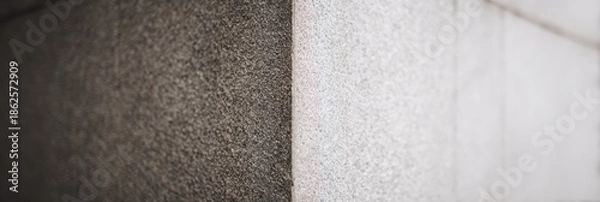 Obraz 建物の壁の接合部分