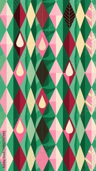 Fototapeta abstract geometric pattern