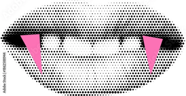 Obraz Collage Lips Mouth