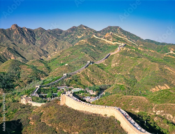 Obraz 世界遺産・万里の長城の絶景