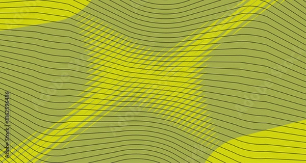 Obraz abstract green background with lines