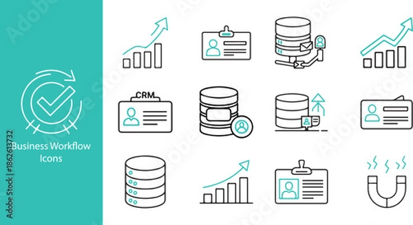 Obraz Business Strategy and Planning Icon