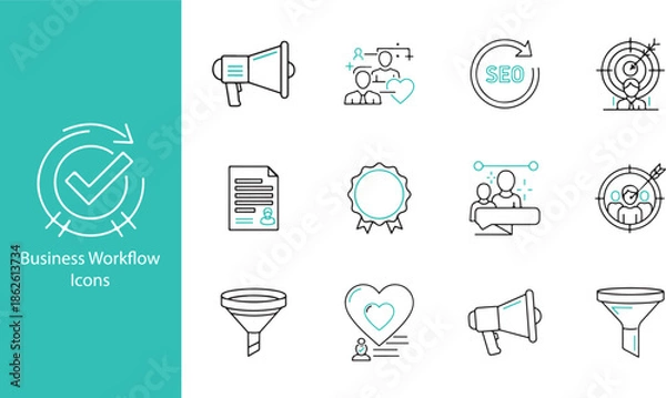 Obraz Office Work Productivity Icon