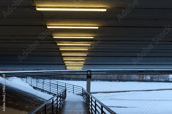 Obraz bridge over the river
