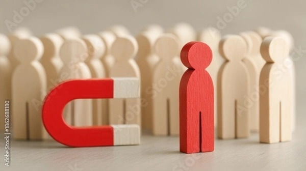 Obraz Attracting talent concept