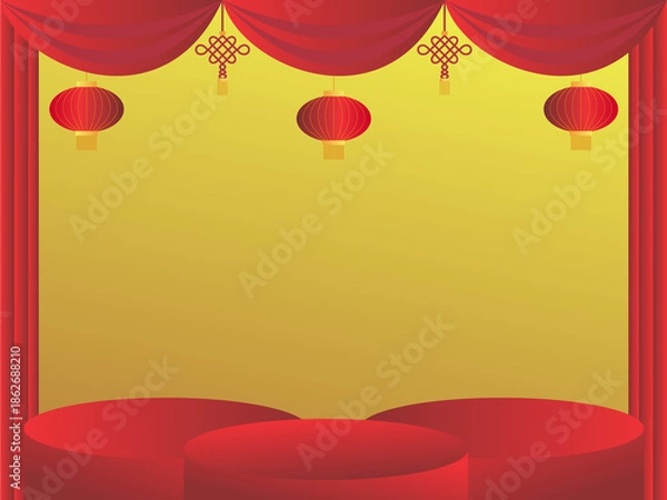 Obraz Chinese New Year background icon 