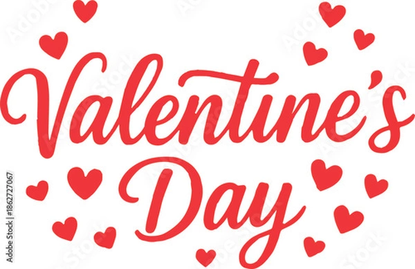 Obraz Valentine’s Script