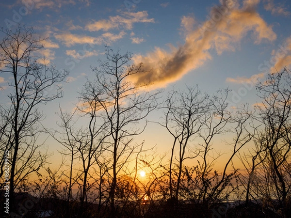 Obraz 神戸渦森台展望公演からの夜明け