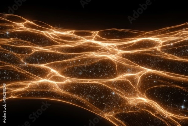 Obraz Aurora Particle Dance