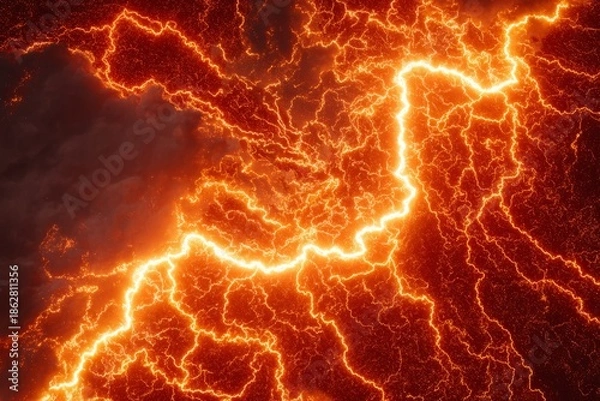 Obraz Magnetic Wave Pattern