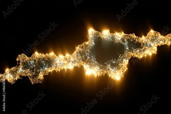 Obraz Electric Storm Pulse